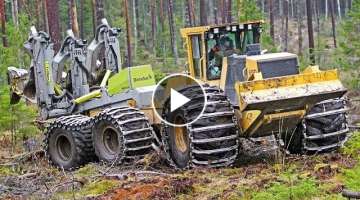 Best Forestry equipment and Machine in Action - Tree Planting
