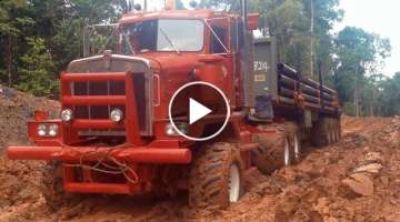 Drive this off-road and don't get stuck. All-wheel drive trucks KENWORTH, URAL, STAR, GAZ off-ro...