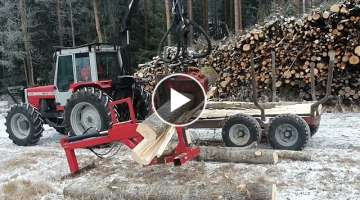 Wood splitting MF 699