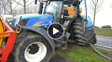 Idiot On The Road!! Tractor In An Extreme Situation!! John Deere vs Fendt Vario!! Millennial Farm...
