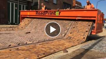Amazing Modern Road Construction Machines Technology - Fastest Ingenious Construction Worker