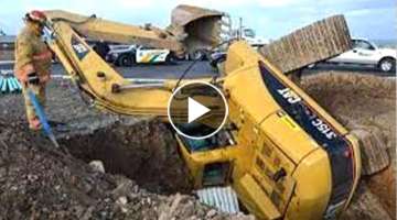 Top Dangerous Idiots Heavy Equipment Excavator Working Fails Compilation 2022